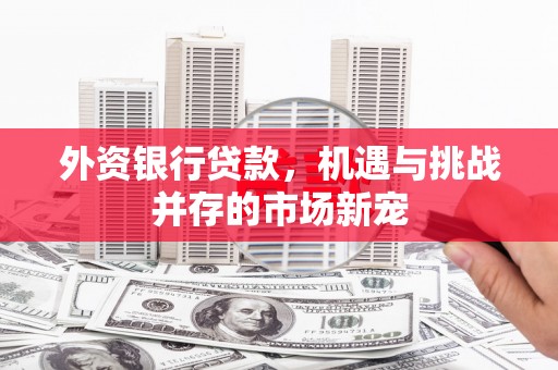 景泰外资银行贷款，机遇与挑战并存的市场新宠
