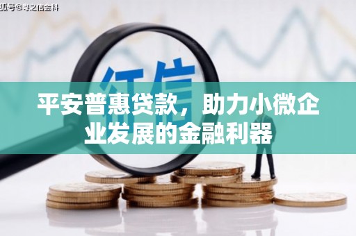 景泰平安普惠贷款，助力小微企业发展的金融利器