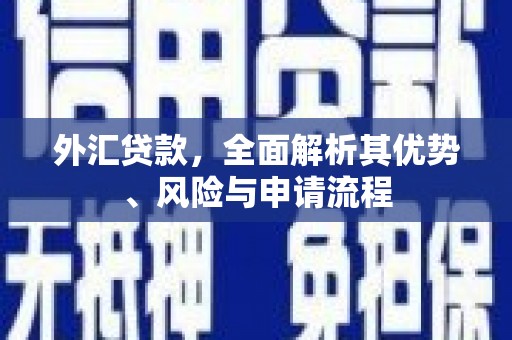 景泰外汇贷款，全面解析其优势、风险与申请流程