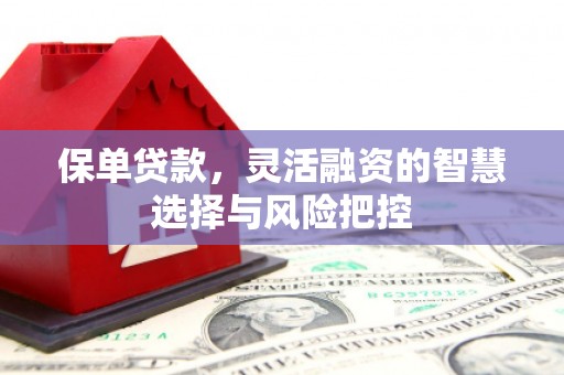 景泰保单贷款，灵活融资的智慧选择与风险把控