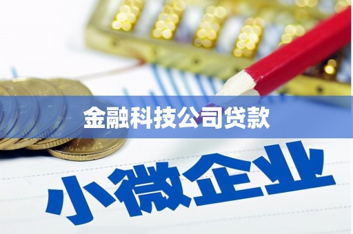 景泰金融科技公司贷款