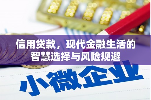 景泰信用贷款，现代金融生活的智慧选择与风险规避