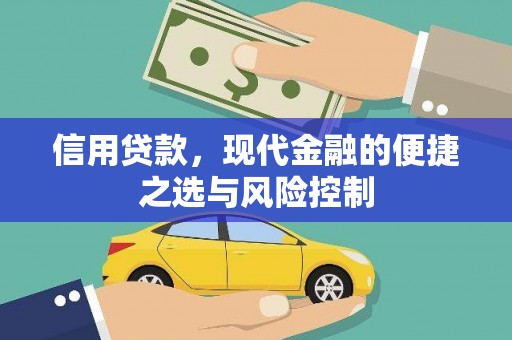 景泰信用贷款，现代金融的便捷之选与风险控制