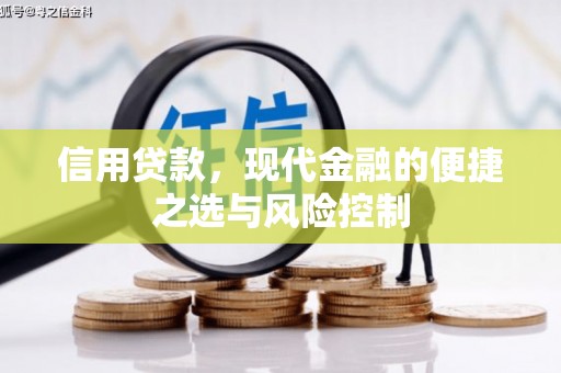 景泰信用贷款，现代金融的便捷之选与风险控制