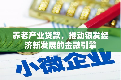 景泰养老产业贷款，推动银发经济新发展的金融引擎