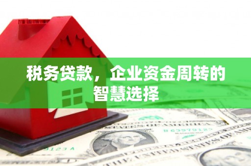 景泰税务贷款，企业资金周转的智慧选择