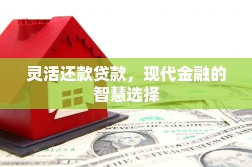 景泰灵活还款贷款，现代金融的智慧选择
