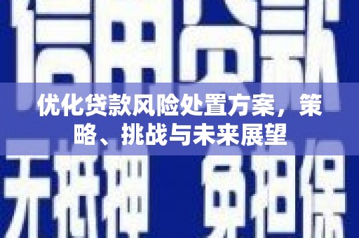 景泰优化贷款风险处置方案，策略、挑战与未来展望