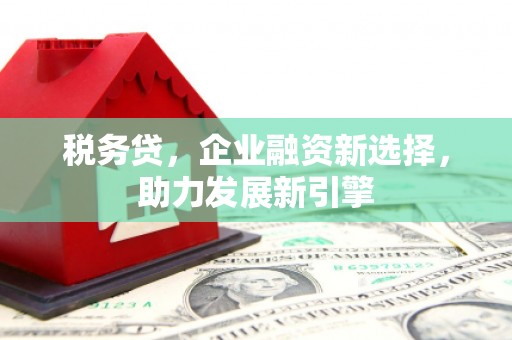 景泰税务贷，企业融资新选择，助力发展新引擎