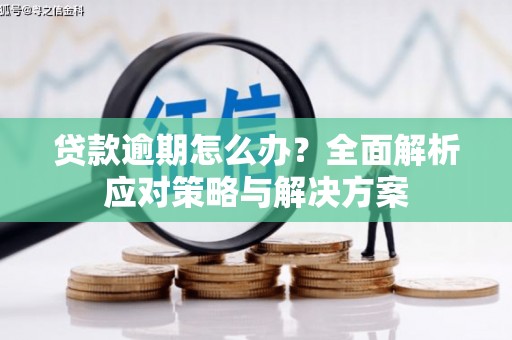 景泰贷款逾期怎么办？全面解析应对策略与解决方案