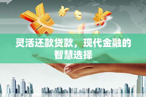 景泰灵活还款贷款，现代金融的智慧选择